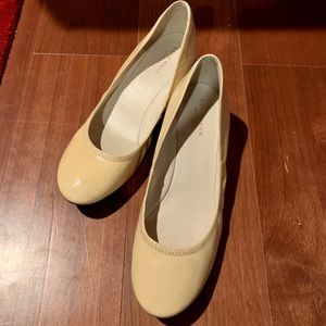 Nude 1 inch wedges Cole Haan